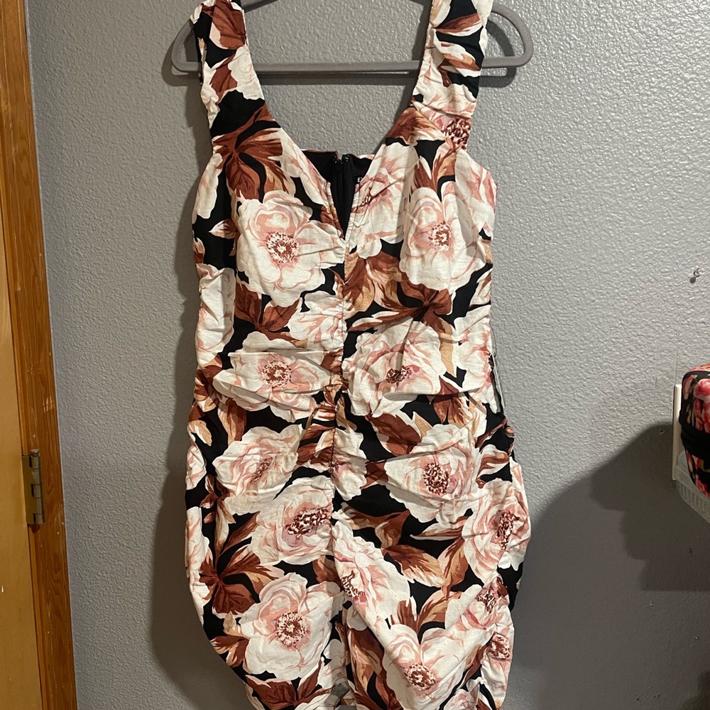 Express Floral Bodycon Dress